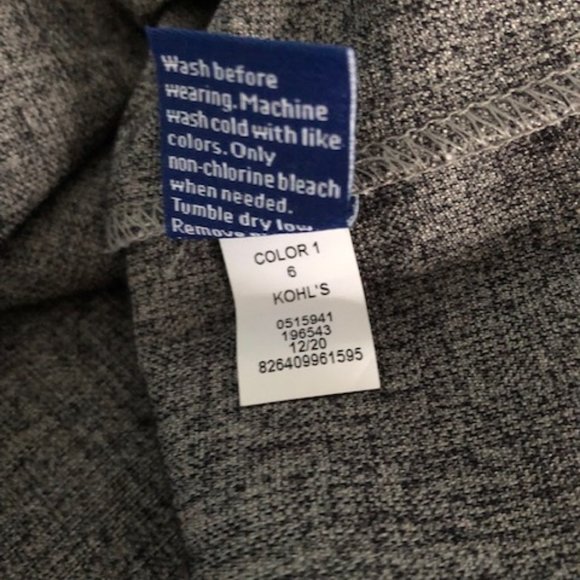 Apt 9 Sleeveless Dress Gray Size 6 - Picture 12 of 12